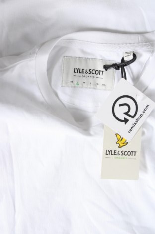 Pánske tričko  Lyle & Scott, Veľkosť S, Farba Biela, Cena  28,39 €