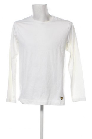 Ανδρική μπλούζα Lyle & Scott, Μέγεθος L, Χρώμα Λευκό, Τιμή 21,03 €