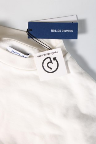 Ανδρική μπλούζα Replay, Μέγεθος L, Χρώμα Λευκό, Τιμή 68,00 €