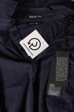 Ανδρική μπλούζα Replay, Μέγεθος M, Χρώμα Μπλέ, Τιμή 59,59 €