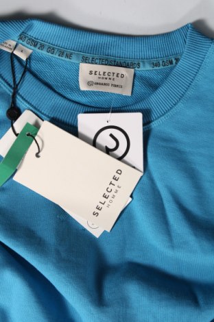 Herren Shirt Selected Homme, Größe L, Farbe Blau, Preis 21,44 €