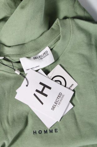 Ανδρική μπλούζα Selected Homme, Μέγεθος L, Χρώμα Πράσινο, Τιμή 27,84 €