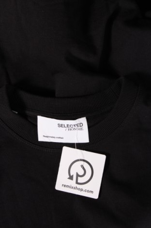 Мъжка блуза Selected Homme, Размер M, Цвят Черен, Цена 21,60 лв.