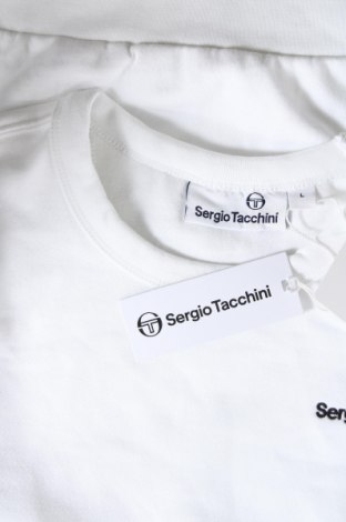 Herren Shirt Sergio Tacchini, Größe L, Farbe Weiß, Preis 45,57 €