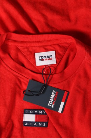 Pánske tričko  Tommy Jeans, Veľkosť M, Farba Červená, Cena  32,95 €