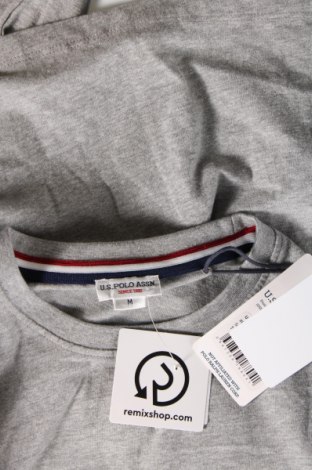 Мъжка блуза U.S. Polo Assn., Размер M, Цвят Сив, Цена 89,76 лв.