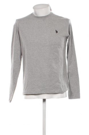 Ανδρική μπλούζα U.S. Polo Assn., Μέγεθος M, Χρώμα Γκρί, Τιμή 41,01 €
