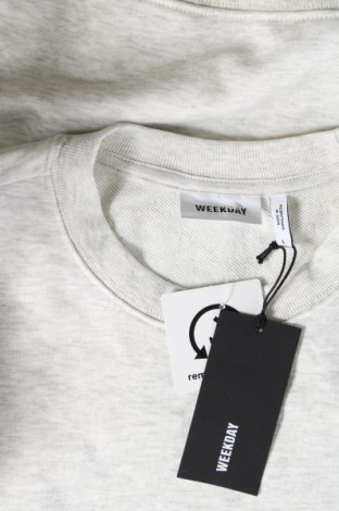 Herren Shirt Weekday, Größe L, Farbe Grau, Preis 6,31 €