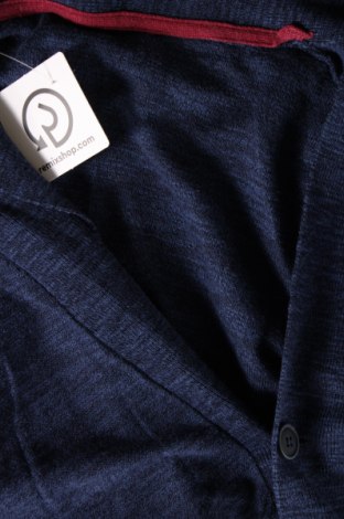 Jachetă tricotată de bărbați, Mărime M, Culoare Albastru, Preț 22,19 Lei