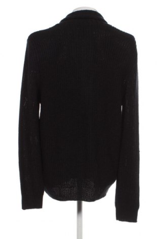 Jachetă tricotată de bărbați Burton of London, Mărime XL, Culoare Negru, Preț 86,56 Lei
