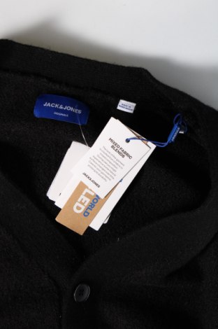 Jachetă tricotată de bărbați Originals By Jack & Jones, Mărime M, Culoare Negru, Preț 60,39 Lei
