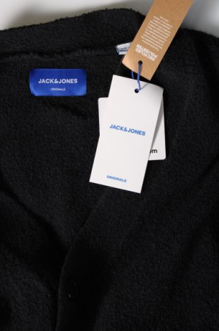 Ανδρική ζακέτα Originals By Jack & Jones, Μέγεθος XL, Χρώμα Μαύρο, Τιμή 10,52 €