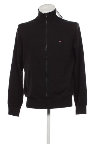 Jachetă tricotată de bărbați Tommy Hilfiger, Mărime XL, Culoare Negru, Preț 402,73 Lei