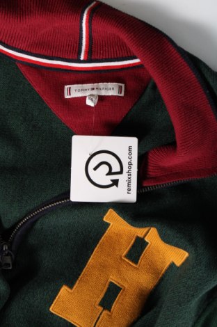 Jachetă tricotată de bărbați Tommy Hilfiger, Mărime XXL, Culoare Verde, Preț 203,78 Lei
