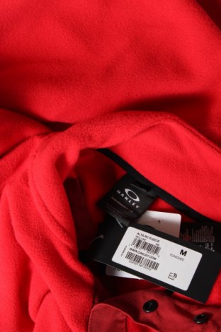 Herren Fleece Shirt Oakley, Größe M, Farbe Rot, Preis € 21,03