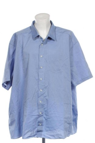 Ανδρικό πουκάμισο, Μέγεθος 5XL, Χρώμα Μπλέ, Τιμή 17,40 €