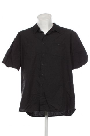 Ανδρικό πουκάμισο, Μέγεθος 4XL, Χρώμα Μαύρο, Τιμή 6,82 €