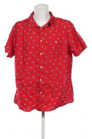 Мъжка риза, Размер 5XL, Цвят Червен, Цена 25,81 лв.