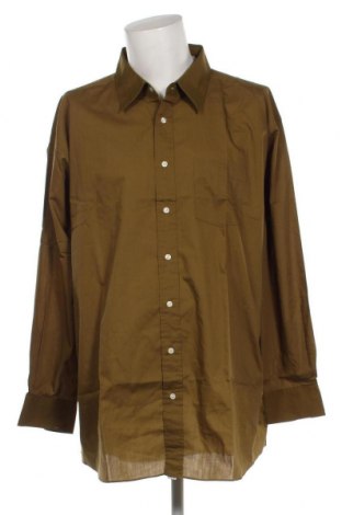 Ανδρικό πουκάμισο, Μέγεθος 4XL, Χρώμα Πράσινο, Τιμή 16,33 €
