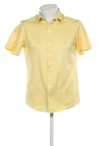 Ανδρικό πουκάμισο, Μέγεθος M, Χρώμα Κίτρινο, Τιμή 1,76 €