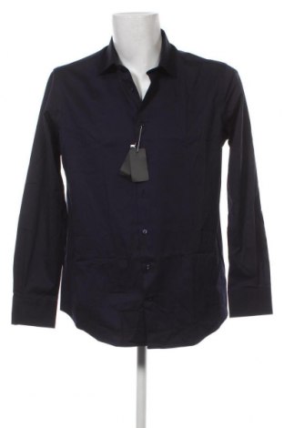 Ανδρικό πουκάμισο 7 Camicie, Μέγεθος XL, Χρώμα Μπλέ, Τιμή 45,84 €