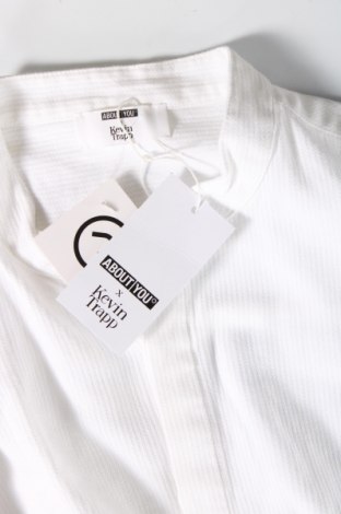 Ανδρικό πουκάμισο About you x Kevin Trapp, Μέγεθος XL, Χρώμα Λευκό, Τιμή 44,03 €