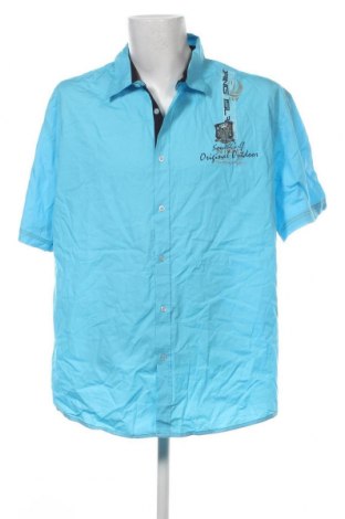 Ανδρικό πουκάμισο Atlas For Men, Μέγεθος 4XL, Χρώμα Μπλέ, Τιμή 14,35 €