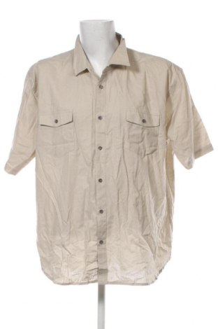 Мъжка риза Atlas For Men, Размер 5XL, Цвят Бежов, Цена 25,52 лв.
