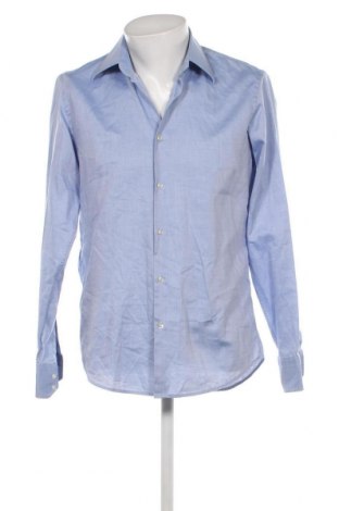 Ανδρικό πουκάμισο BOSS, Μέγεθος M, Χρώμα Μπλέ, Τιμή 54,48 €