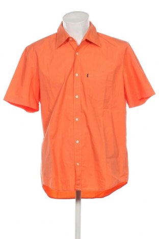 Ανδρικό πουκάμισο BOSS, Μέγεθος L, Χρώμα Πορτοκαλί, Τιμή 42,19 €