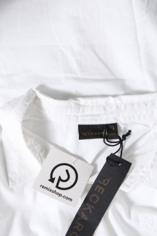 Ανδρικό πουκάμισο Beckaro, Μέγεθος L, Χρώμα Λευκό, Τιμή 23,71 €