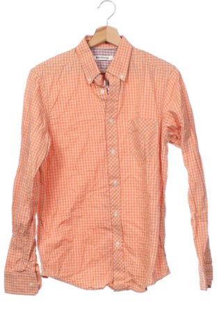 Herrenhemd Ben Sherman, Größe S, Farbe Orange, Preis 4,34 €