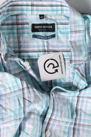Ανδρικό πουκάμισο Bernd Berger, Μέγεθος L, Χρώμα Πολύχρωμο, Τιμή 7,18 €
