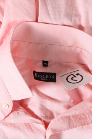 Ανδρικό πουκάμισο Bexleys, Μέγεθος XXL, Χρώμα Ρόζ , Τιμή 9,65 €