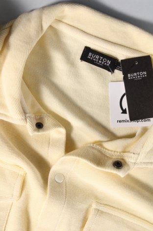 Herrenhemd Burton of London, Größe L, Farbe Gelb, Preis 7,42 €