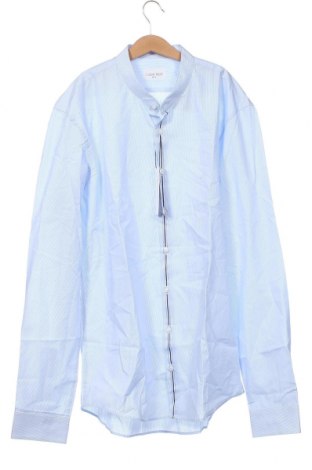 Ανδρικό πουκάμισο Calvin Klein, Μέγεθος L, Χρώμα Μπλέ, Τιμή 58,96 €