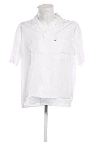 Męska koszula Calvin Klein, Rozmiar L, Kolor Biały, Cena 246,95 zł
