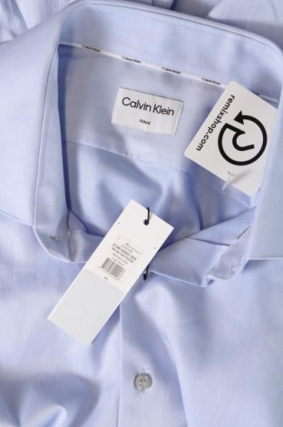 Męska koszula Calvin Klein, Rozmiar XXL, Kolor Niebieski, Cena 364,63 zł