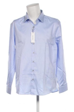 Ανδρικό πουκάμισο Calvin Klein, Μέγεθος XXL, Χρώμα Μπλέ, Τιμή 45,84 €