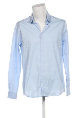 Ανδρικό πουκάμισο Calvin Klein, Μέγεθος XL, Χρώμα Μπλέ, Τιμή 42,31 €