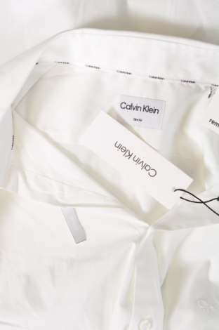 Herrenhemd Calvin Klein, Größe L, Farbe Weiß, Preis € 79,33