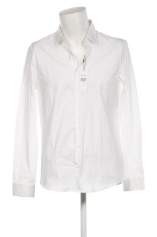 Ανδρικό πουκάμισο Calvin Klein, Μέγεθος L, Χρώμα Λευκό, Τιμή 45,84 €