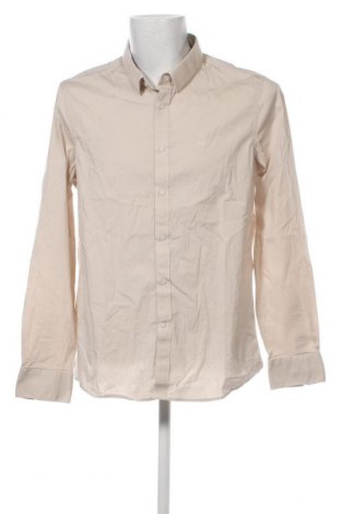 Мъжка риза Calvin Klein, Размер XL, Цвят Бежов, Цена 108,24 лв.