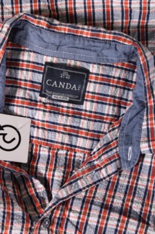 Ανδρικό πουκάμισο Canda, Μέγεθος 3XL, Χρώμα Πολύχρωμο, Τιμή 11,12 €