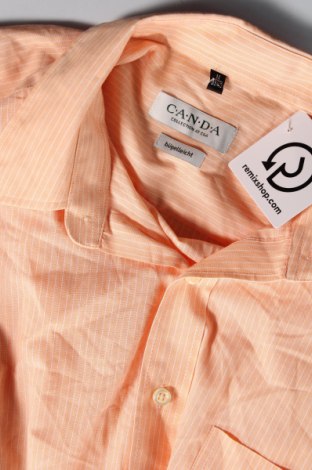 Мъжка риза Canda, Размер M, Цвят Оранжев, Цена 11,60 лв.