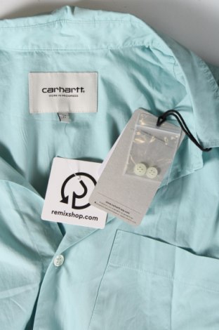 Ανδρικό πουκάμισο Carhartt, Μέγεθος M, Χρώμα Μπλέ, Τιμή 25,94 €