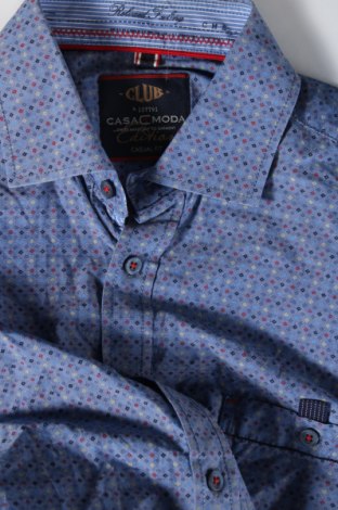 Ανδρικό πουκάμισο Casa Moda, Μέγεθος M, Χρώμα Μπλέ, Τιμή 21,03 €