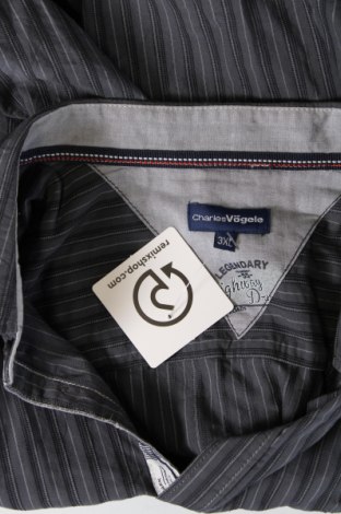Ανδρικό πουκάμισο Charles Vogele, Μέγεθος 3XL, Χρώμα Γκρί, Τιμή 6,10 €