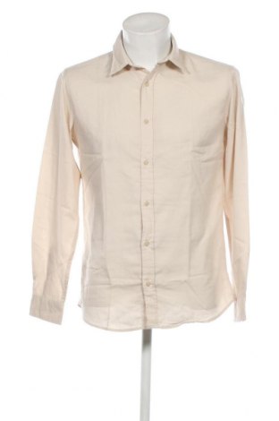 Мъжка риза Core By Jack & Jones, Размер L, Цвят Бежов, Цена 18,36 лв.