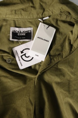 Мъжка риза Core By Jack & Jones, Размер L, Цвят Зелен, Цена 30,60 лв.